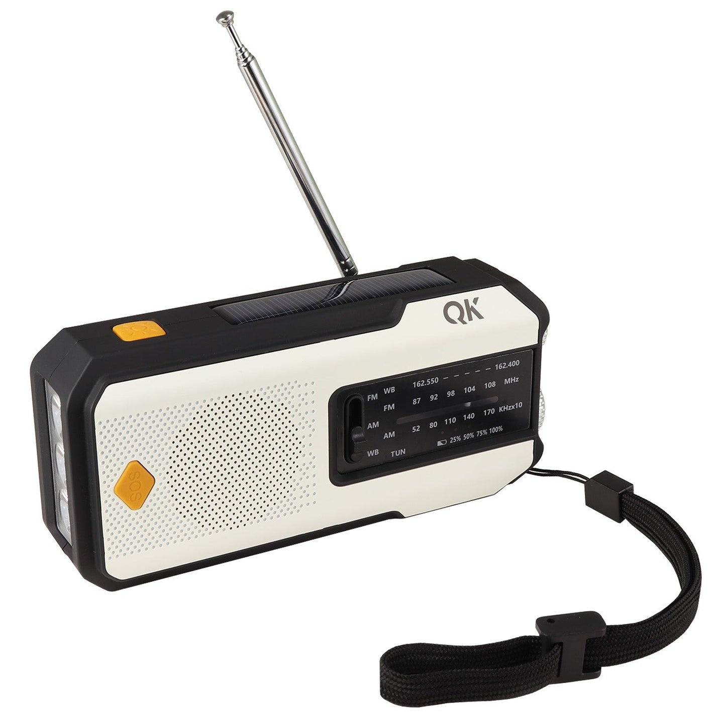 Radio Emergency QK FM/AM/NOAA/SOS/Strobe/Torch