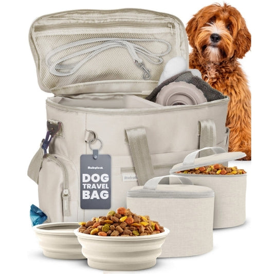 AlphaLife247 Pet Supplies & Accessories Travel Bag, comprehensive and organized travel solution for outdoor-ready pet owners.
