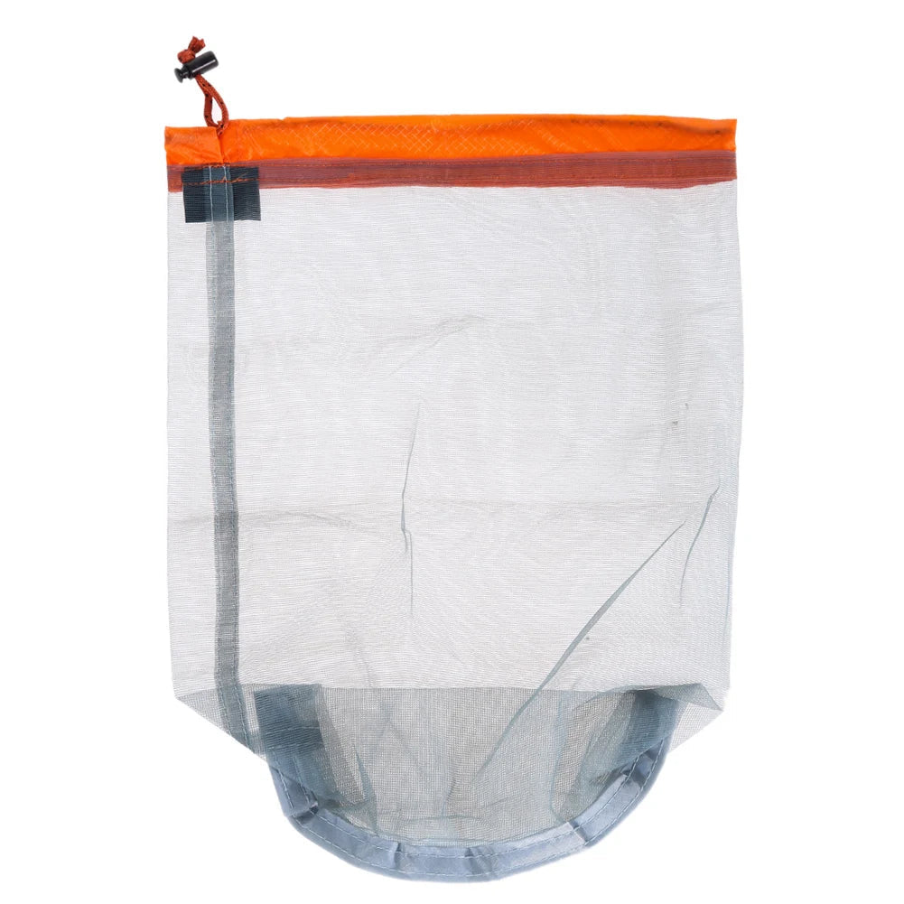 Bag Storage Mesh Drawstring Ultralight Sack