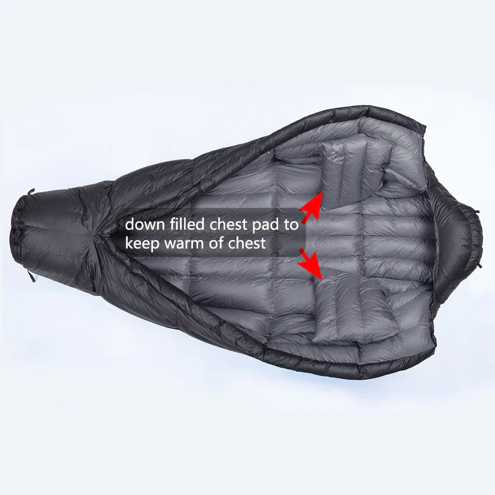 Bag Sleeping Down Ultralight Winter Kamperbox