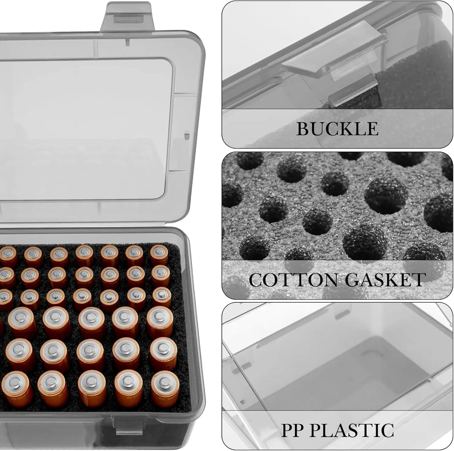 Case Storage Battery 54 Count AA/AAA
