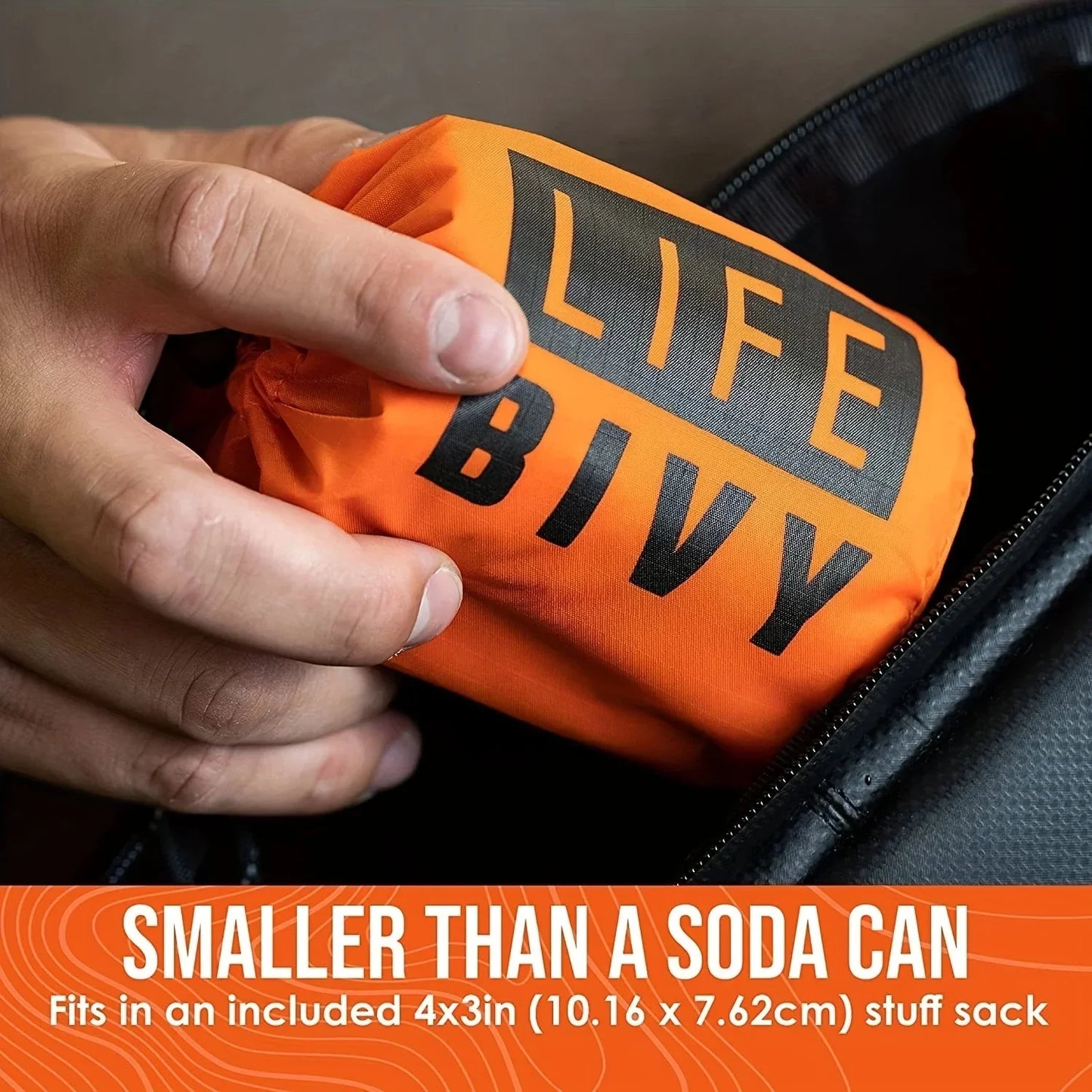 Bag Sleeping Bivy Survival Emergency Waterproof Mylar