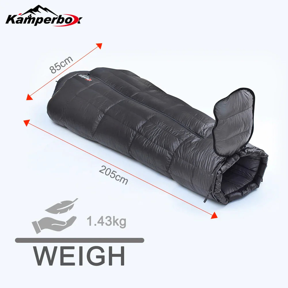 Bag Sleeping Down Ultralight Winter Kamperbox