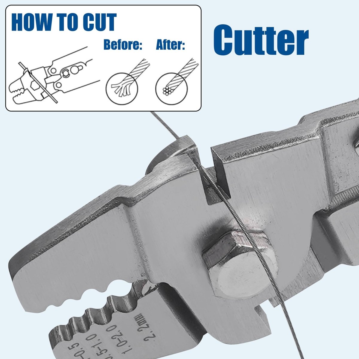 Kit Crimp & Ferrule Double Barrel Stainless Steel 600pc