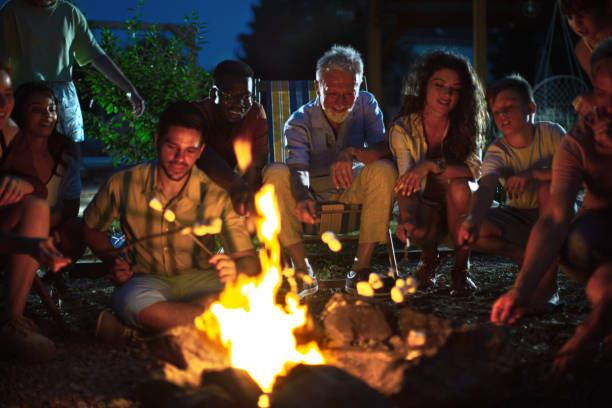 Community and family outdoor camping moments - AlphaLife247 
