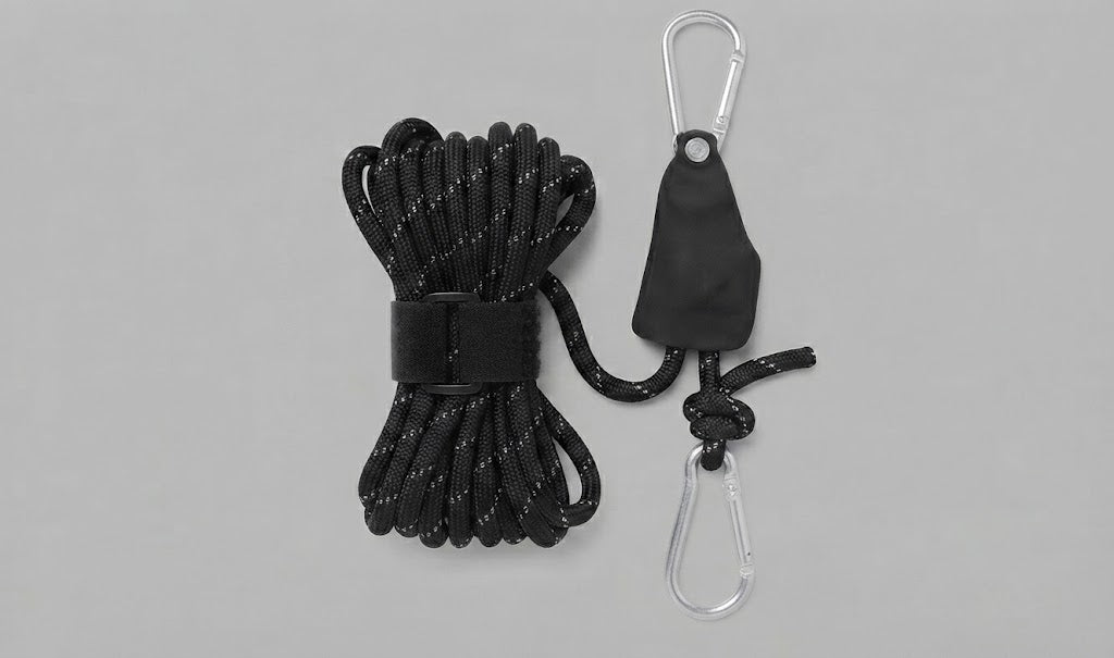Straps Tie Down Pulley/Ratchet/Rope