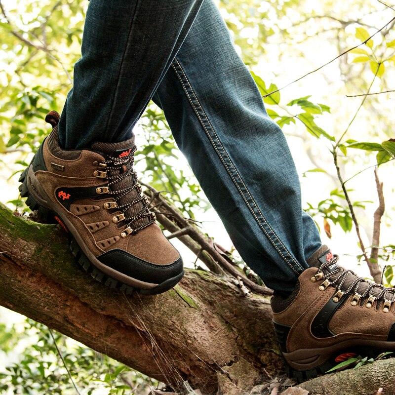Boots Hiking Waterproof Lightweight Mens