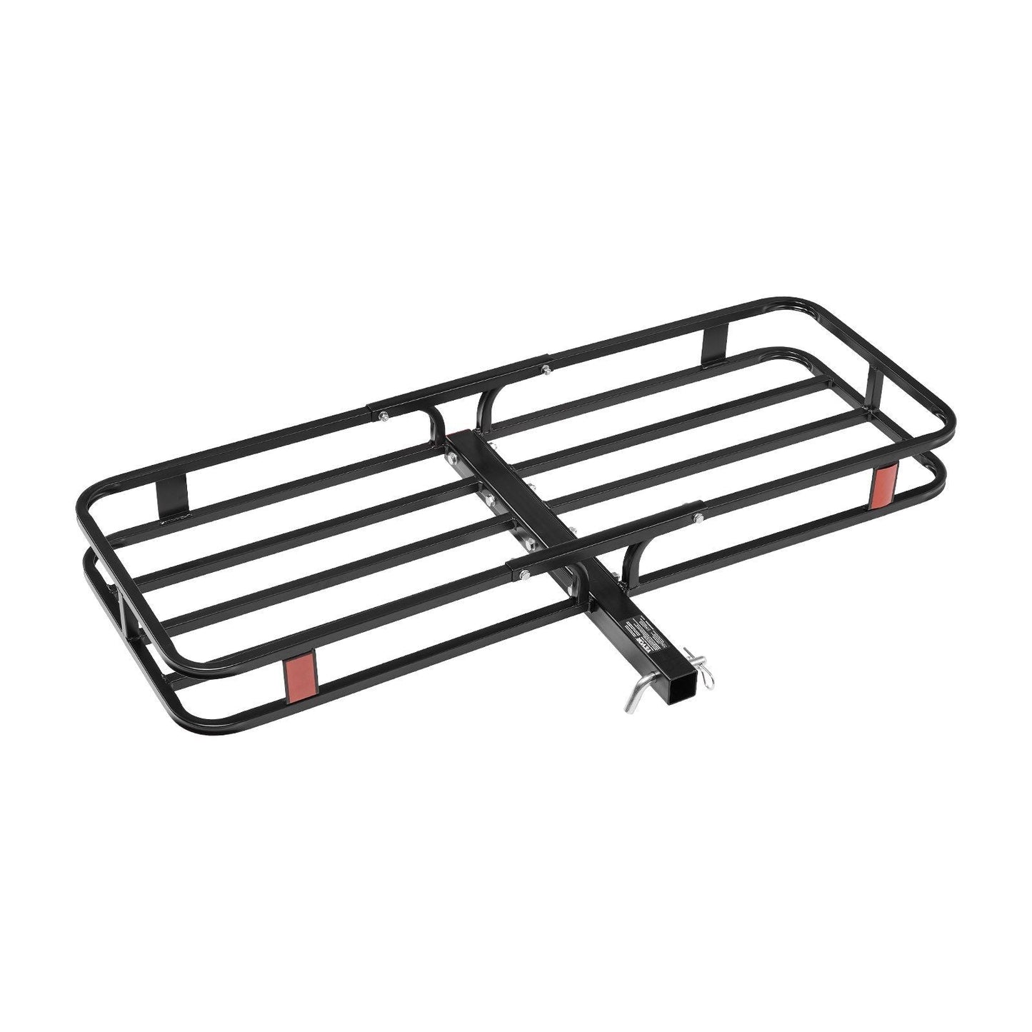 AlphaLife247 500lb capacity folding hitch cargo carrier with net, essential for securing gear during camping and outdoor adventures.