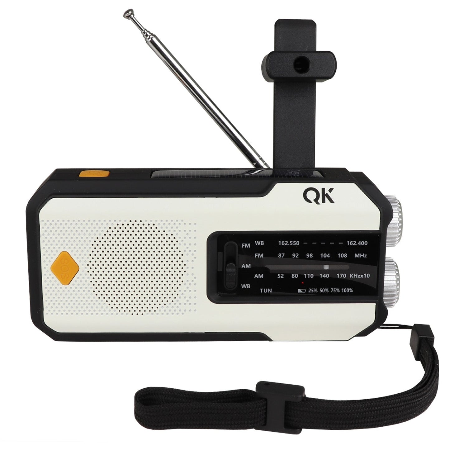 Radio Emergency QK FM/AM/NOAA/SOS/Strobe/Torch