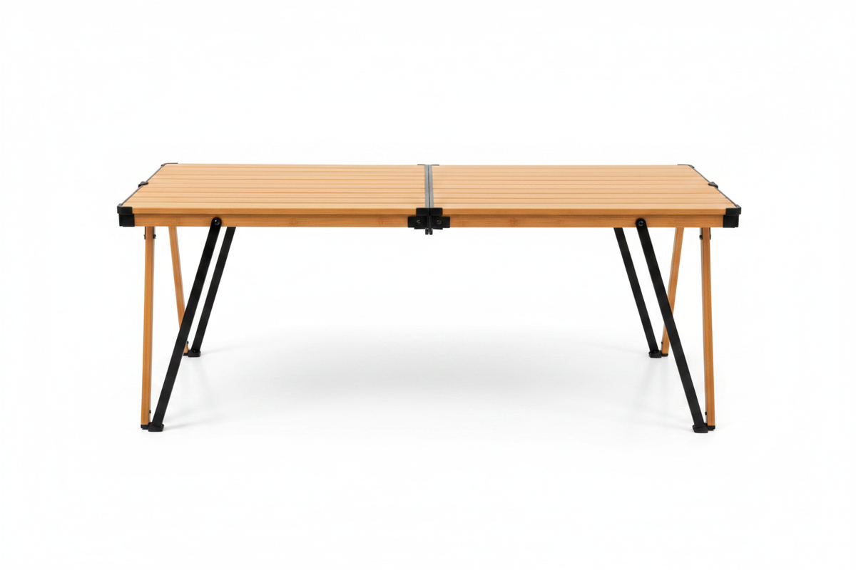 Folding Table Long Side View