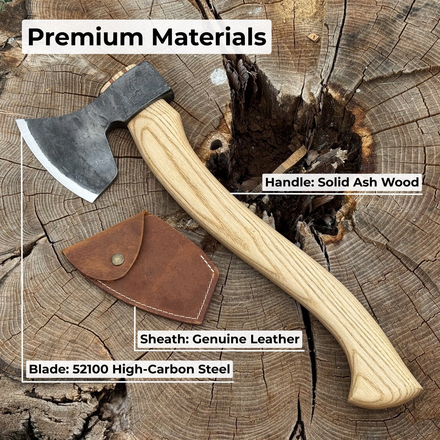Axe Carving Hand-Forged Multifunctional