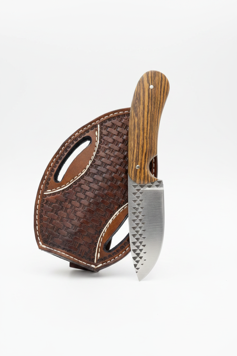 Knife Standing Point Down