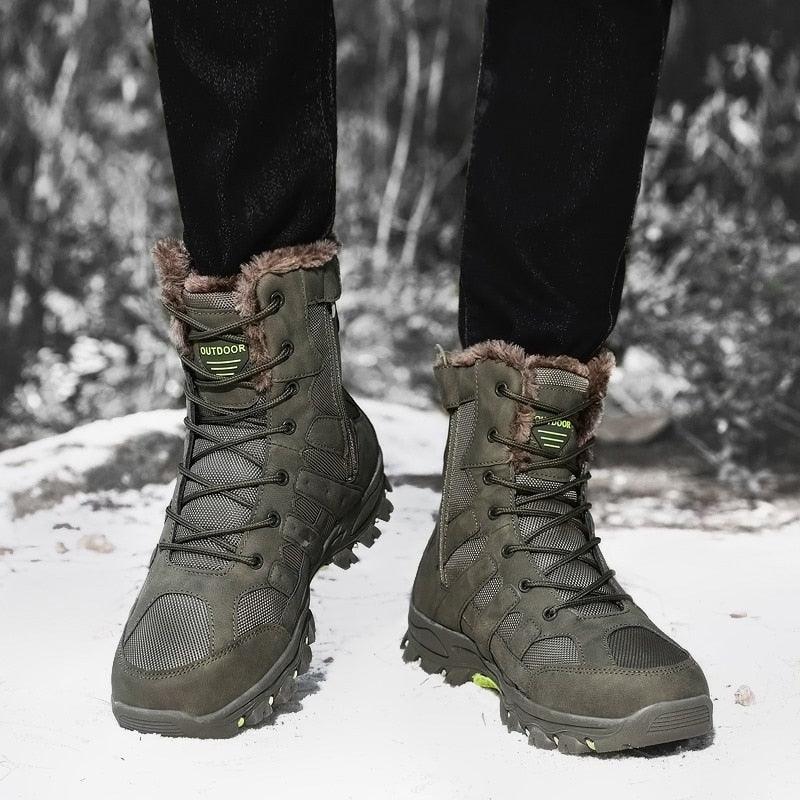 Boots Hiking Work Mid-Cut Mens