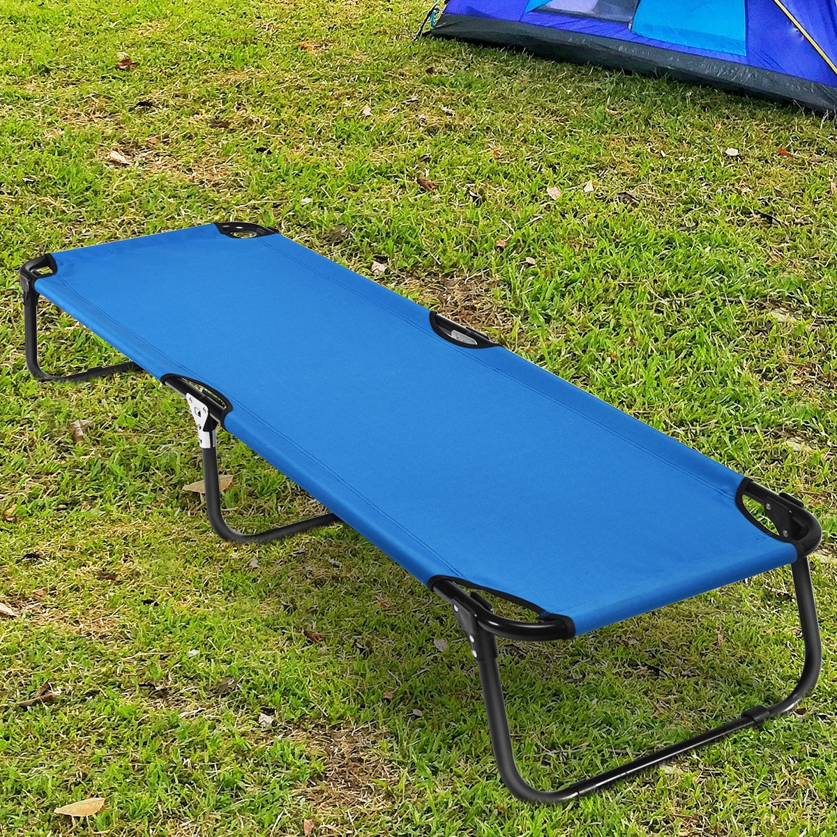 Cot Bed Folding Camping/Hiking DirectDeals
