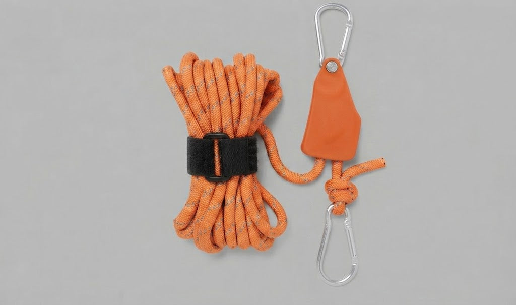 Straps Tie Down Pulley/Ratchet/Rope