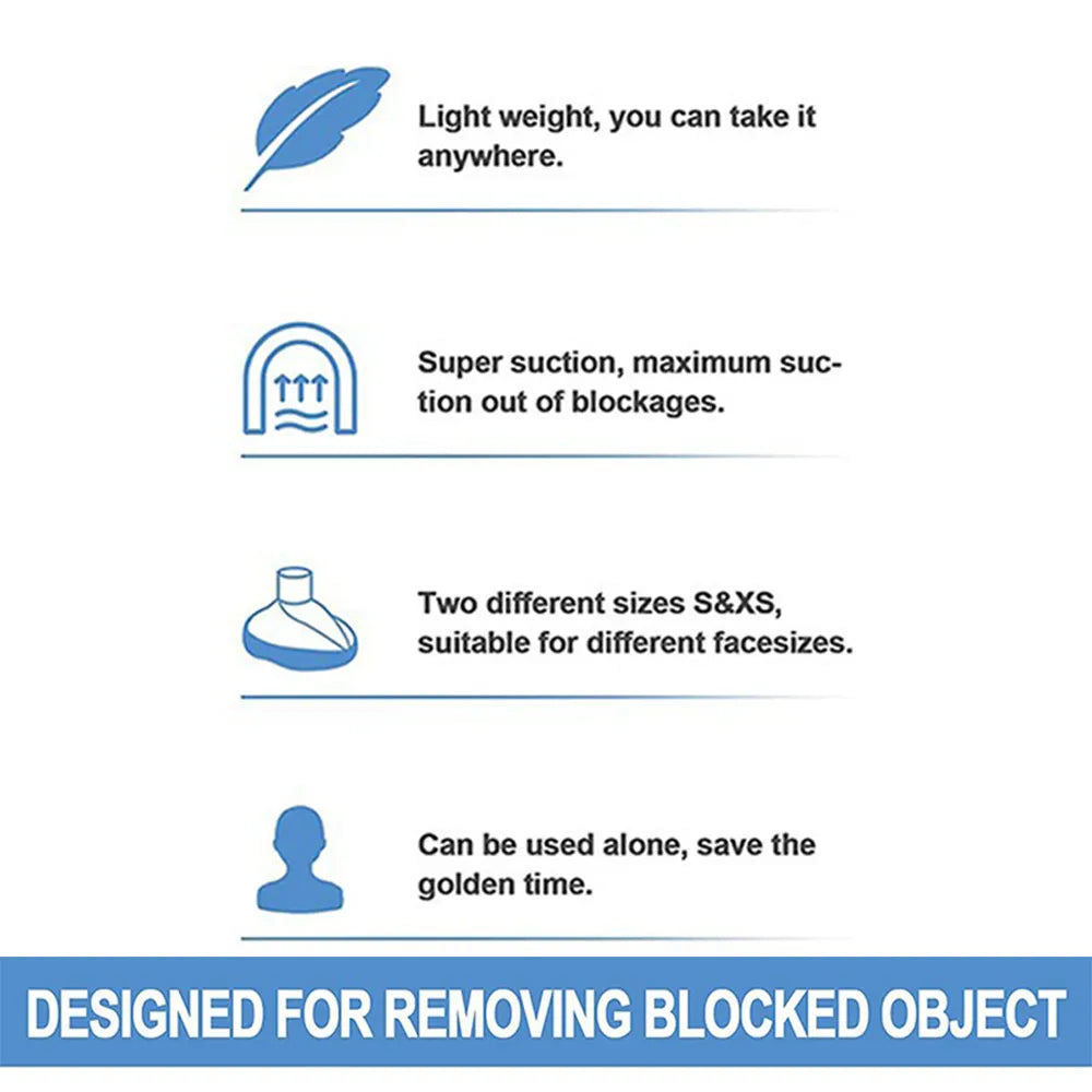 Device Rescue Anti-Suffocation/Choking Vac
