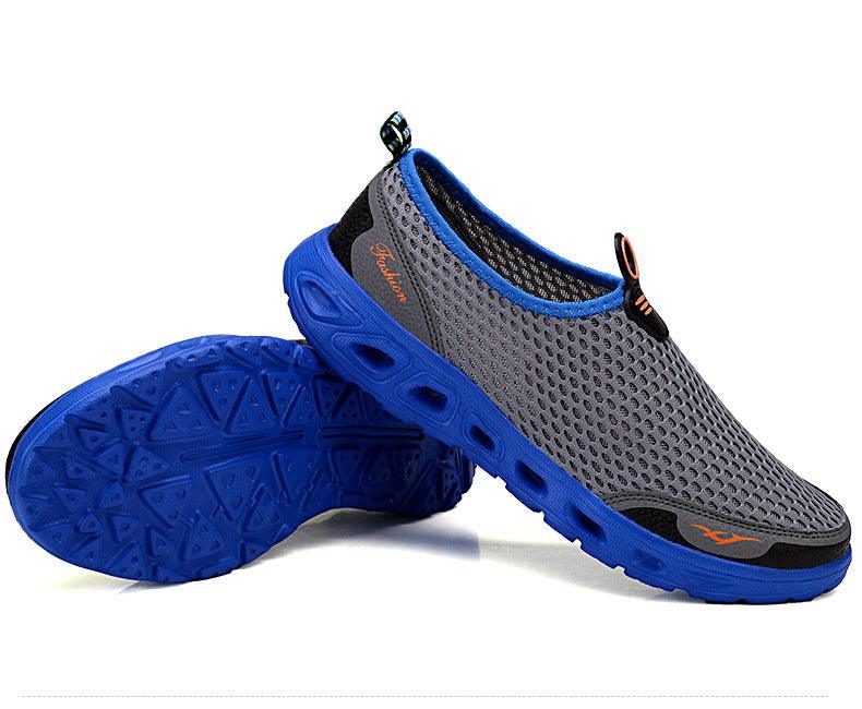 Shoes Water Slip-On Mesh Quick Dry Lightweight Mens