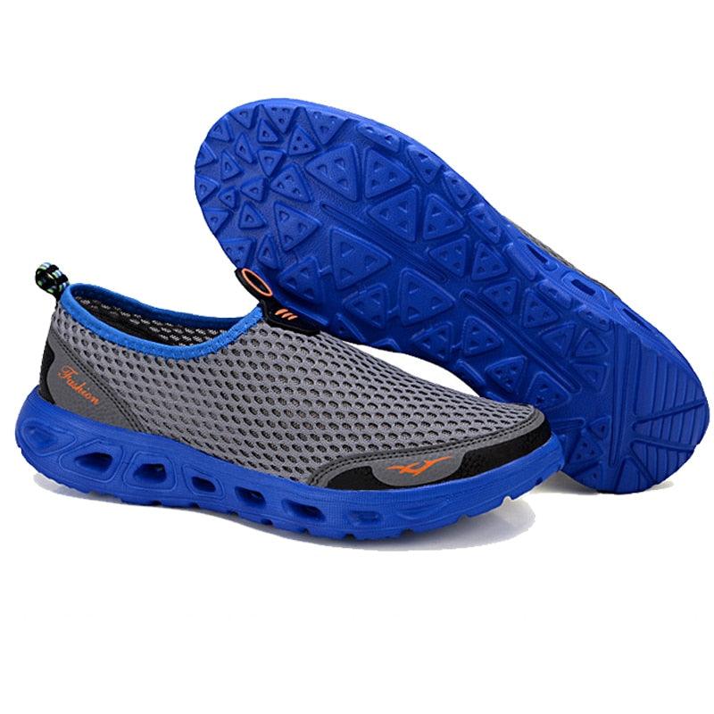 Shoes Water Slip-On Mesh Quick Dry Lightweight Mens