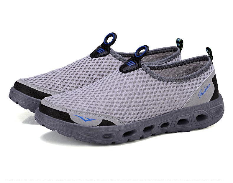 Shoes Water Slip-On Mesh Quick Dry Lightweight Mens