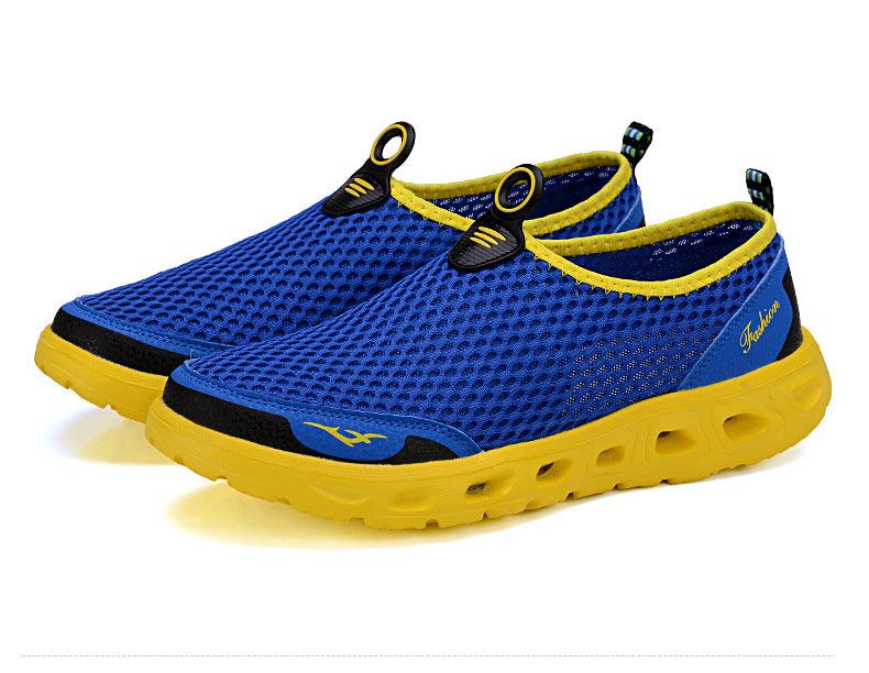 Shoes Water Slip-On Mesh Quick Dry Lightweight Mens