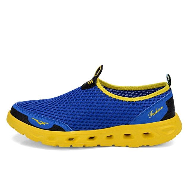 Shoes Water Slip-On Mesh Quick Dry Lightweight Mens