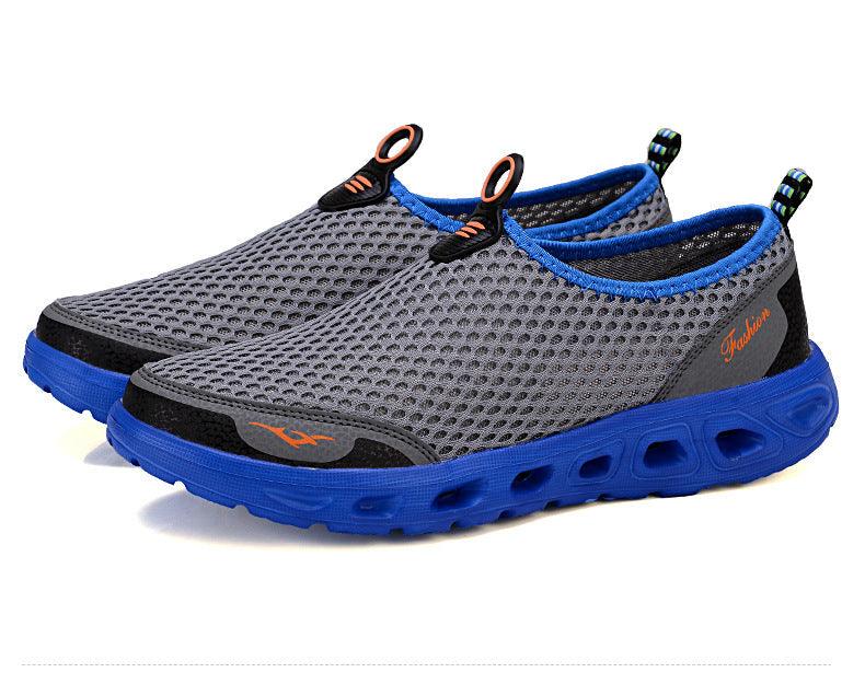 Shoes Water Slip-On Mesh Quick Dry Lightweight Mens