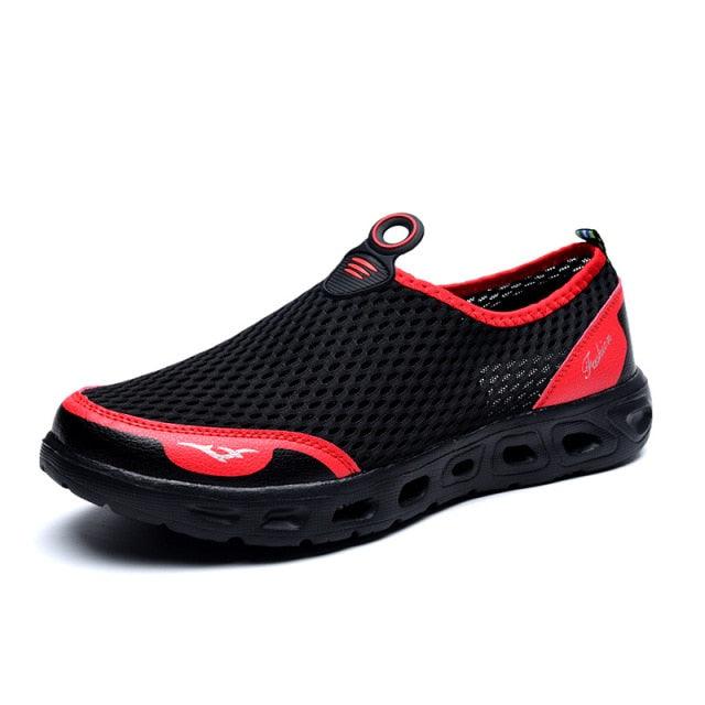 Shoes Water Slip-On Mesh Quick Dry Lightweight Mens