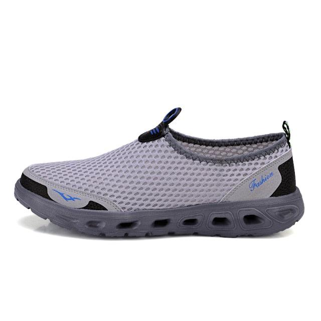 Shoes Water Slip-On Mesh Quick Dry Lightweight Mens