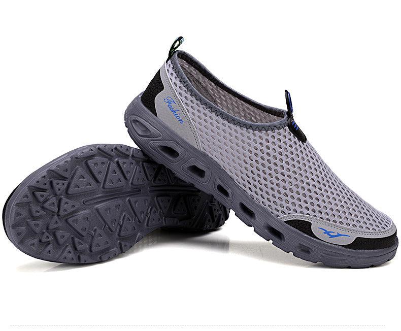 Shoes Water Slip-On Mesh Quick Dry Lightweight Mens