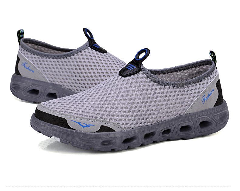 Shoes Water Slip-On Mesh Quick Dry Lightweight Mens