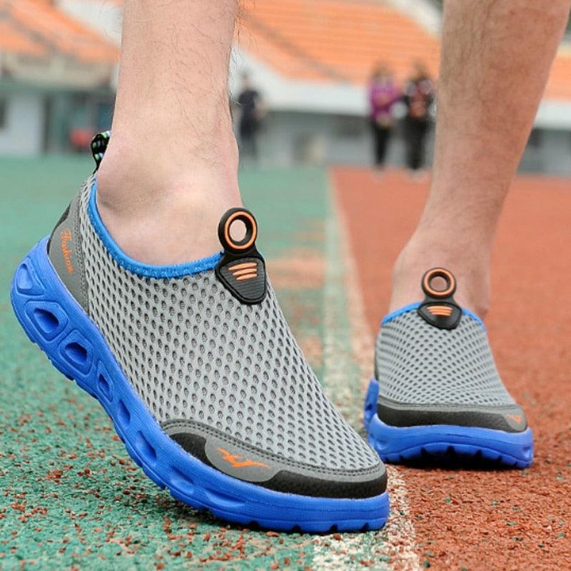 Shoes Water Slip-On Mesh Quick Dry Lightweight Mens