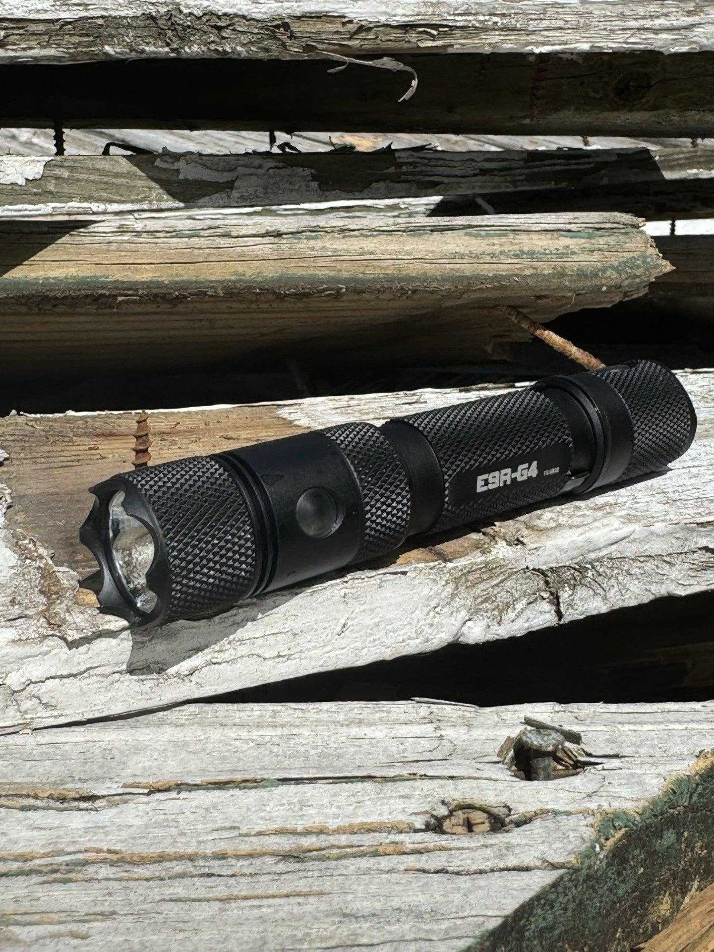 Flashlight EDC Tactical E9R GEN4 2550 Lumen