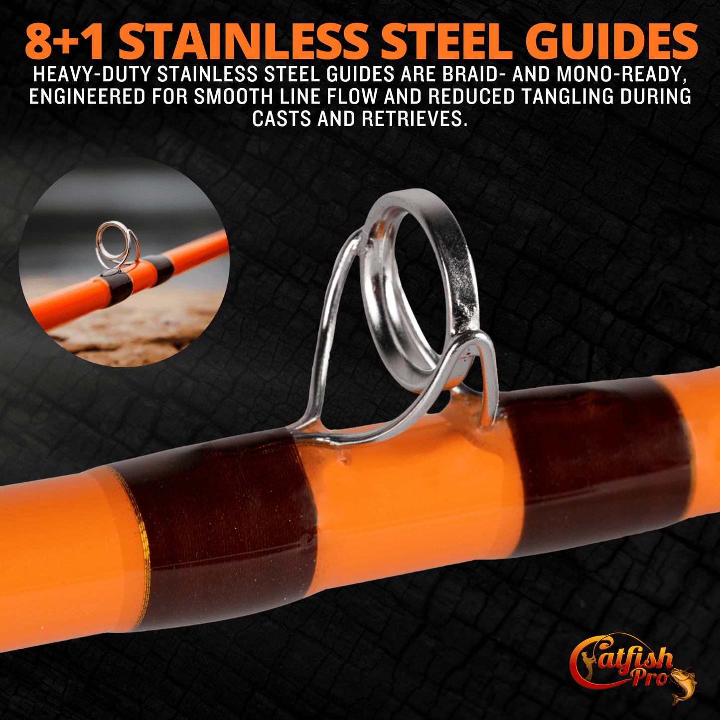 Reel Caster CatfishPro 600CTS S/E-Glass/Graphite