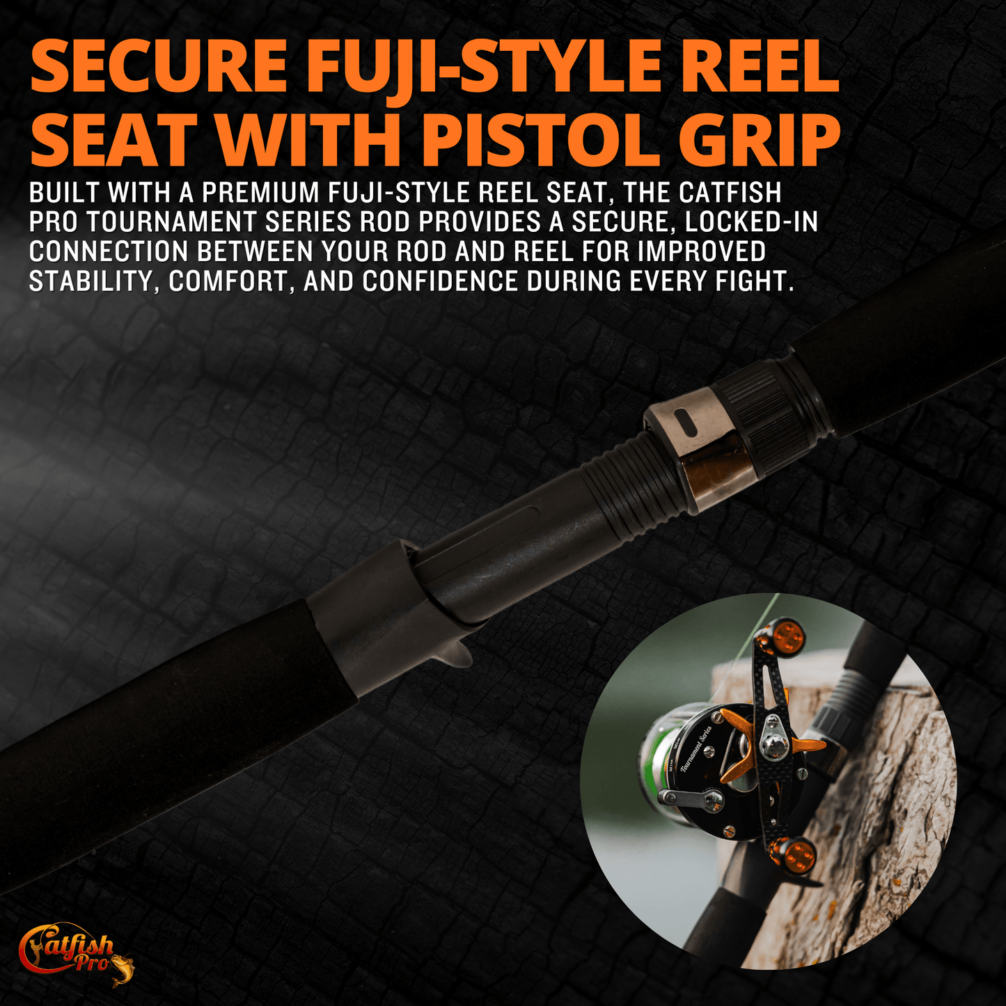 Reel Caster CatfishPro 600CTS S/E-Glass/Graphite