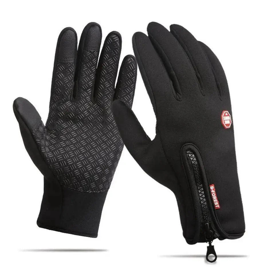 Gloves Winter Touchscreen Unisex Blue