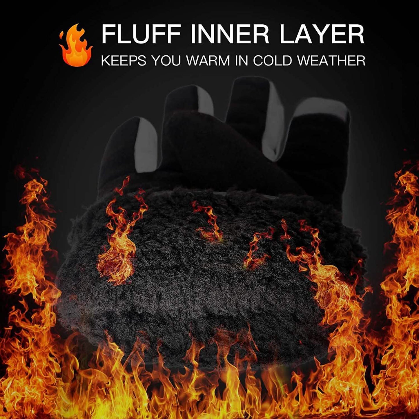 Gloves Cold Weather Anti-Slip Windproof Thermal