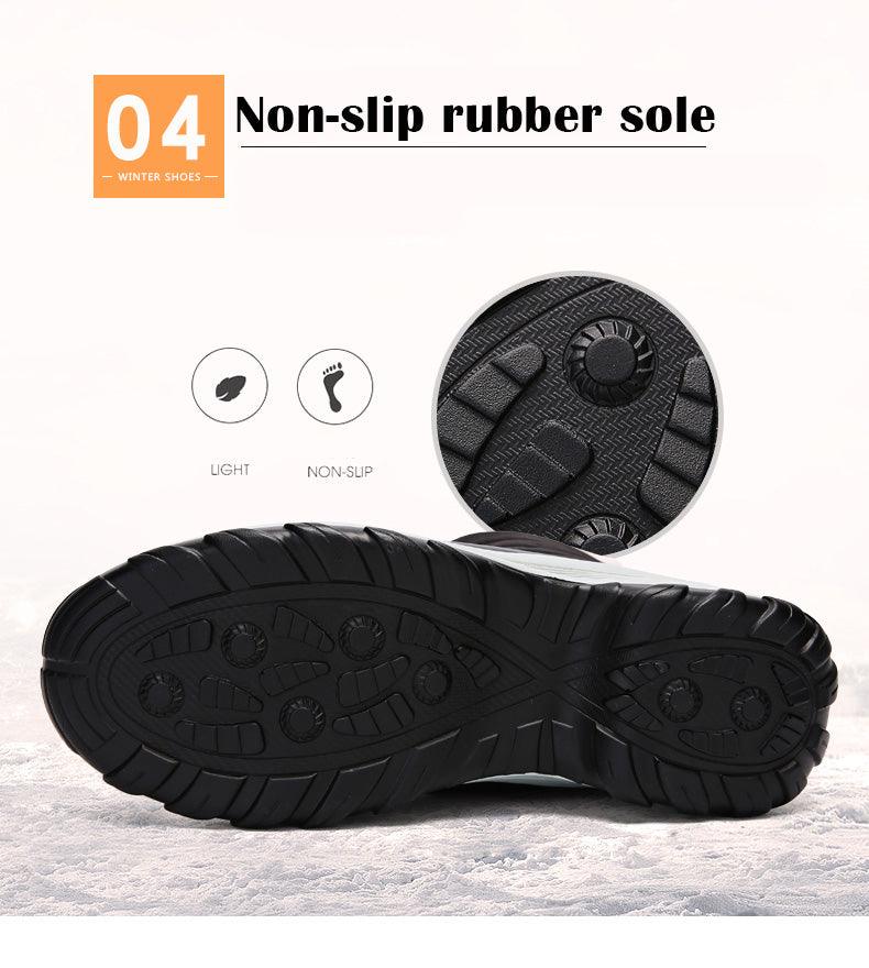 Boots Snow Hiking Waterproof NonSlip Leather Women