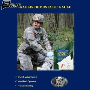 Kit Hemostatic Kaolin Gauze
